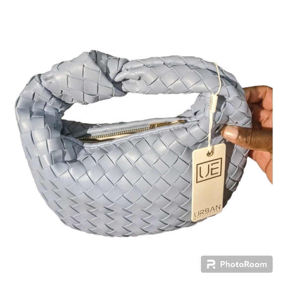 Urban Expressions Vegan Leather handbag - color "Denim" - Picture 2 of 3